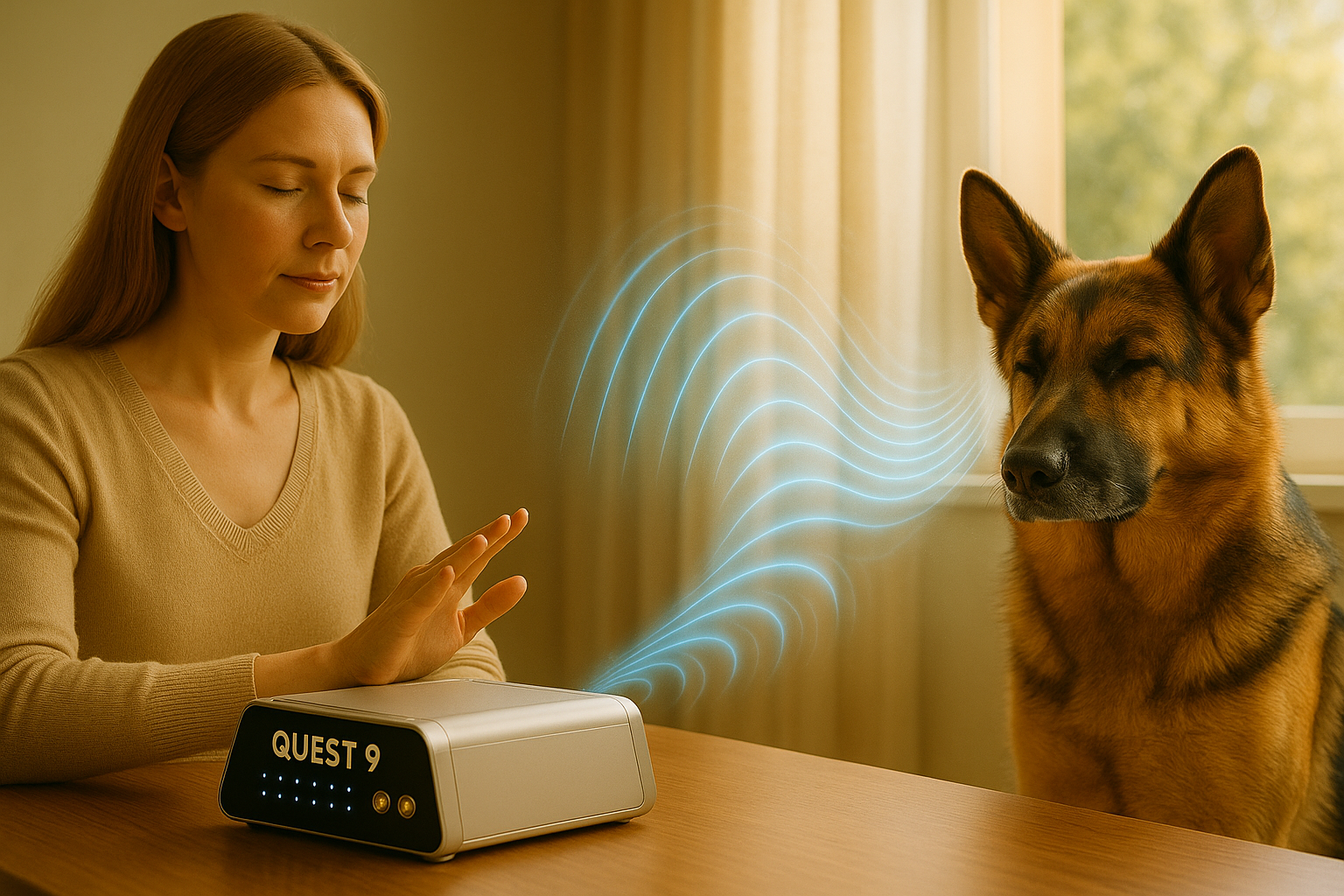 Quest-9 terapia para animales — Todohipno